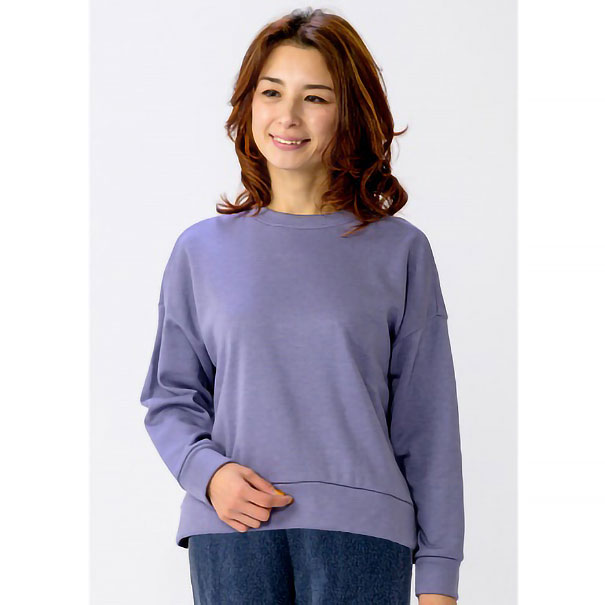 吸湿発熱キュプラ裏シャギーデザインチュニック