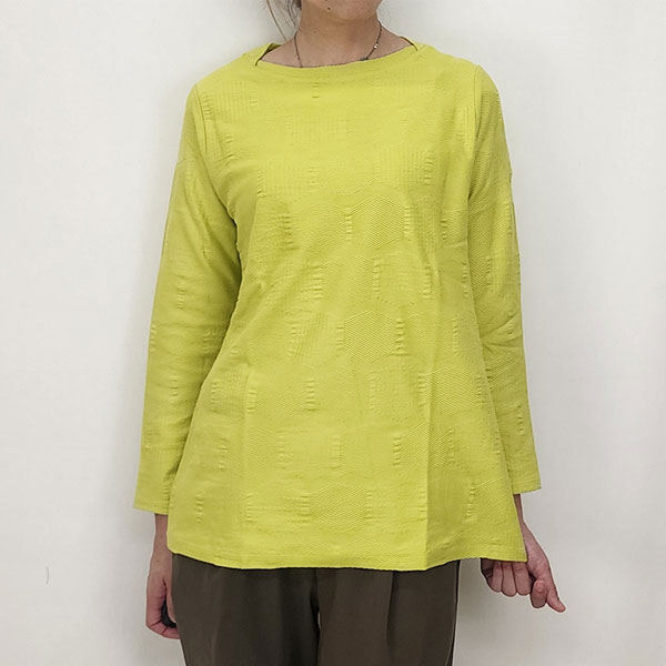 コットンジャカードプルオーバー